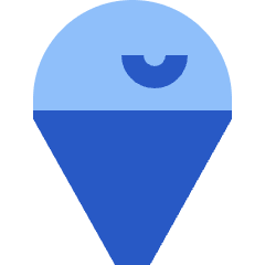 Ice Cream 3 Icon from Sharp Flat Set