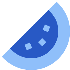 Melon Icon from Sharp Flat Set