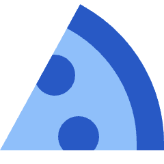 Pizza Icon from Sharp Flat Set