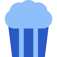 Popcorn Icon from Sharp Flat Set