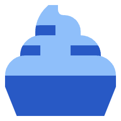 Whipped Cream Icon from Sharp Flat Set
