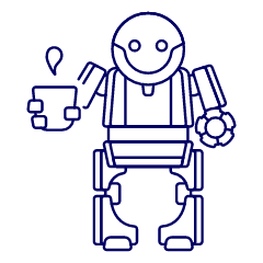 Tassimo Brewbot Illustration from UX Line Set