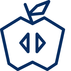 Apple 1 Icon from Cyber Line Set