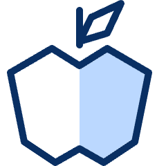 Apple 2 Icon from Cyber Duotone Set