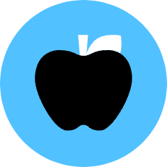 Apple Icon from Kameleon Pop Set