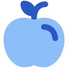 Apple Icon from Plump Flat Set