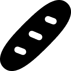 Baguette 2 Icon from Flex Solid Set