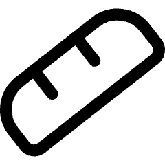 Baguette Icon from Core Line Set