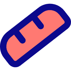 Baguette Icon from Core Pop Set