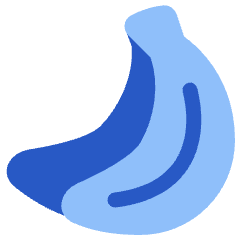 Banana Icon from Plump Flat Set