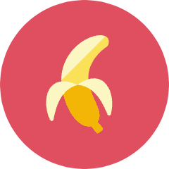 Banana Icon from Kameleon Colors Set
