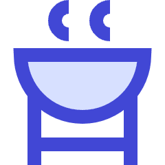 Barbeque Pot Icon from Sharp Duo Set