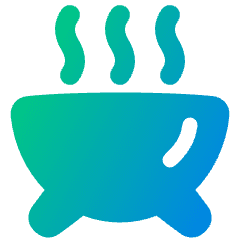 Barbeque Pot Icon from Plump Gradient Set
