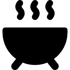 Barbeque Pot Icon from Core Solid Set