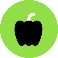 Bell Pepper Icon from Kameleon Pop Set
