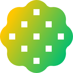 Biscuits Icon from Sharp Gradient Set