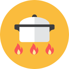 Boiling Icon from Kameleon Colors Set