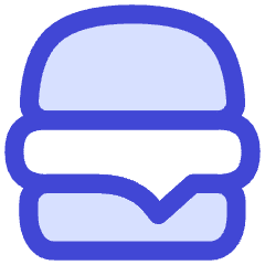 Burger Icon from Flex Duo Set