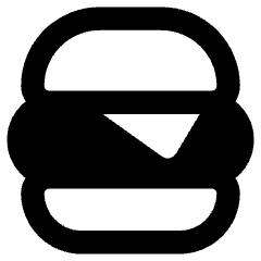 Burger 2 Icon from Core Remix Set