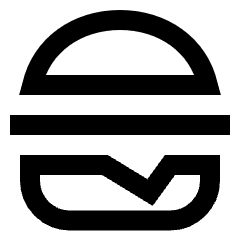 Burger 2 Icon from Sharp Line Set
