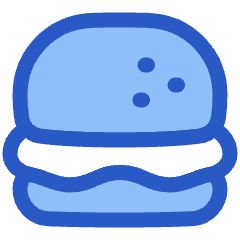 Burger Icon from Plump Duo Set
