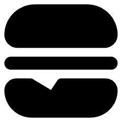 Burger Icon from Core Solid Set