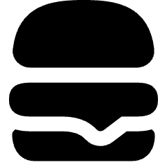Burger Icon from Flex Solid Set