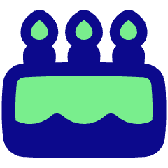 Cake Icon from Plump Pop Set