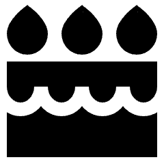 Cake Icon from Sharp Solid Set