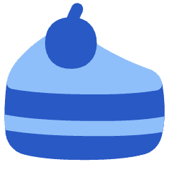 Cake Slice Icon from Flex Flat Set