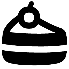 Cake Slice Icon from Flex Remix Set