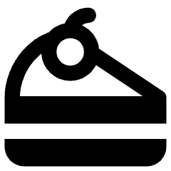 Cake Slice Icon from Core Remix Set