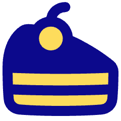 Cake Slice Icon from Plump Pop Set
