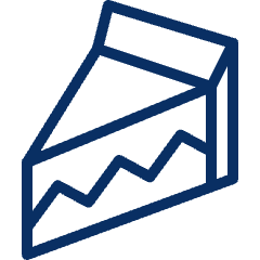 Cake Slice Icon from Cyber Line Set