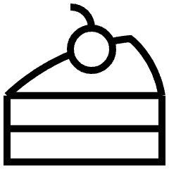 Cake Icon from Platinum Set