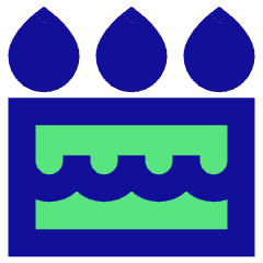 Cake Icon from Sharp Pop Set