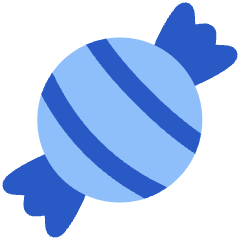 Candy Icon from Plump Flat Set