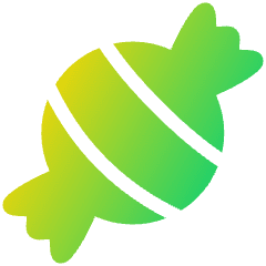 Candy Icon from Plump Gradient Set
