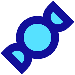Candy Icon from Sharp Pop Set