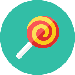 Candy Icon from Kameleon Colors Set