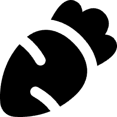 Carrot Icon from Flex Solid Set