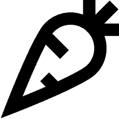 Carrot Icon from Sharp Remix Set