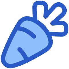 Carrot Icon from Plump Duo Set