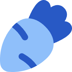 Carrot Icon from Flex Flat Set