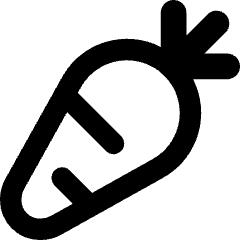 Carrot Icon from Core Remix Set