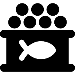 Caviar Icon from Core Solid Set