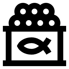 Caviar Icon from Sharp Line Set