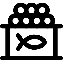 Caviar Icon from Core Line Set