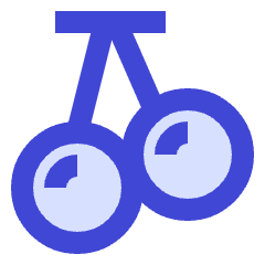 Cherries Icon from Sharp Duo Set