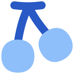 Cherries Icon from Flex Flat Set
